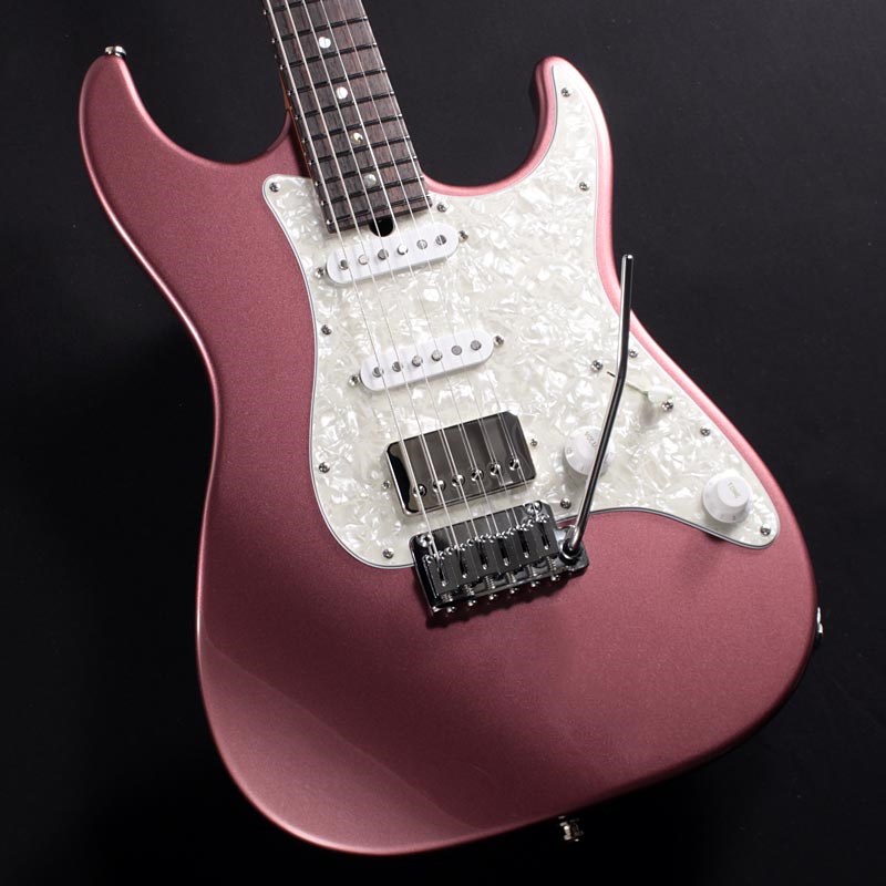 T’s Guitars DST-Classic22 Alder SSH Roasted Maple (Burgundy Mist)の画像